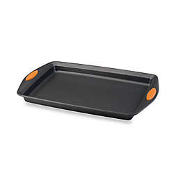 Rachael Ray™ Oven Lovin' Nonstick 11-Inch x 17-Inch Cookie Sheet in Grey/Orange