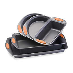 Rachael Ray™ Oven Lovin' Nonstick 5-Piece Bakeware Set in Grey/Orange