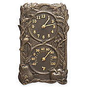 French Bronze Whitehall Villanova 21″ Indoor/Outdoor Wall Thermometer 