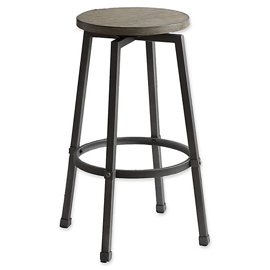 Modern Farmhouse Adjustable Bar Stool, What Height Should Kitchen Bar Stools Bed Bath And Beyond
