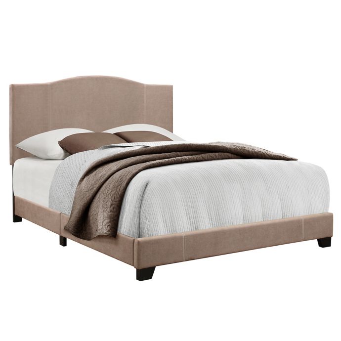 Pulaski Modified Camel Back Upholstered Bed | Bed Bath & Beyond