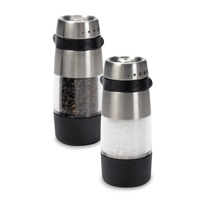 OXO Good Grips® MessFree Salt and Pepper Grinders Bed Bath and Beyond Canada