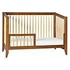 Alternate image 2 for Babyletto Sprout 4-in-1 Convertible Crib with Toddler Bed Conversion Kit in Chestnut