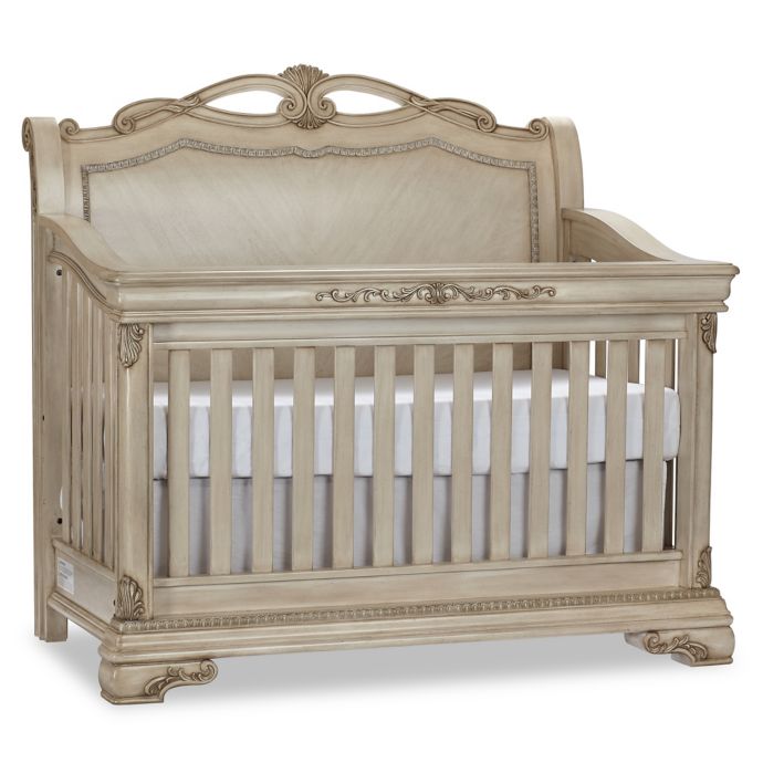 Kingsley Wessex 4 In 1 Convertible Crib In Seashell Buybuy Baby