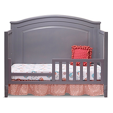Sorelle Brittany Toddler Guard Rail in Grey. View a larger version of this product image.