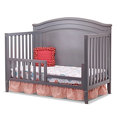 Sorelle Brittany Toddler Guard Rail in Grey. View a larger version of this product image.