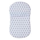 Alternate image 1 for HALO&reg; Bassinest&trade; Muslin Sheet in Grey/White Leaf Print