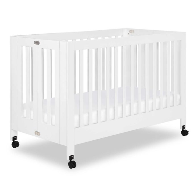 Babyletto Maki Full Size Portable Crib In White Bed Bath Beyond