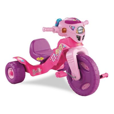 fisher price barbie lights and sounds trike