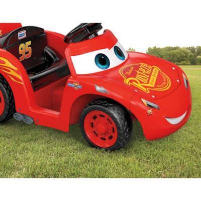 fisher price lightning mcqueen electric car