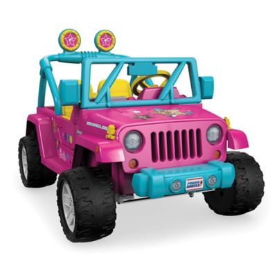 Fisher-Price&reg; Power Wheels&reg; Barbie&trade; Jeep&reg; Wrangler