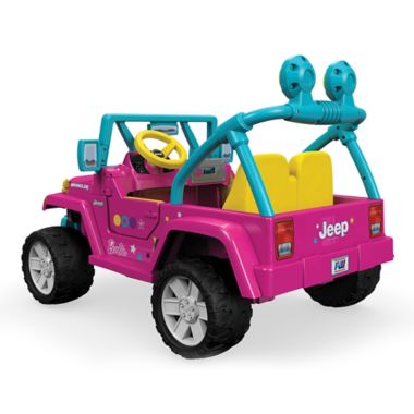 Fisher-Price® Power Wheels® Barbie™ Jeep® Wrangler | buybuy BABY