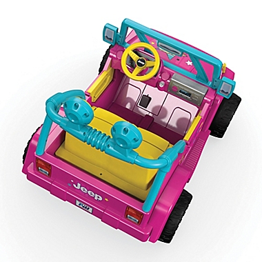 Fisher-Price® Power Wheels® Barbie™ Jeep® Wrangler | buybuy BABY
