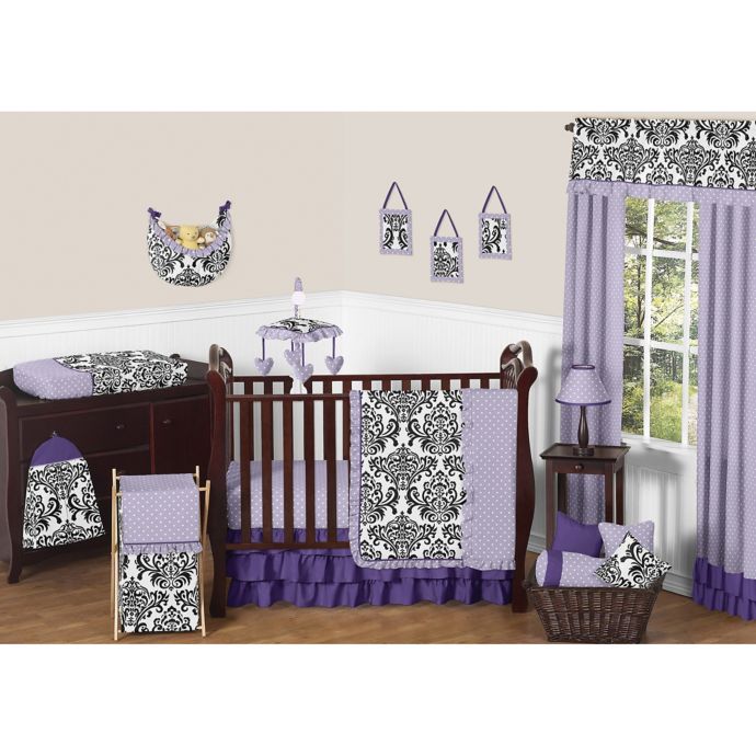 Sweet Jojo Designs Sloane 11 Piece Crib Bedding Set Bed Bath