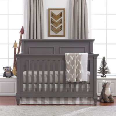 taupe crib skirt