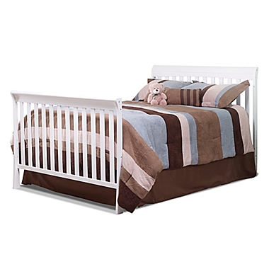 Sorelle Florence Crib &amp; Changer Full-Size Bed Rails Kit in White. View a larger version of this product image.