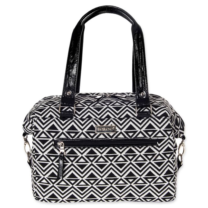 Igloo® Trend Up Azteca Chevron Mini Duffle Lunch Bag in Black | Bed ...
