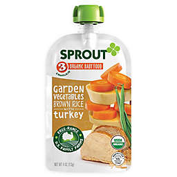 Sprout® 4 oz. Stage 3 Organic Baby Food in Garden Vegetables with Turkey