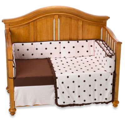 polka dot baby bedding