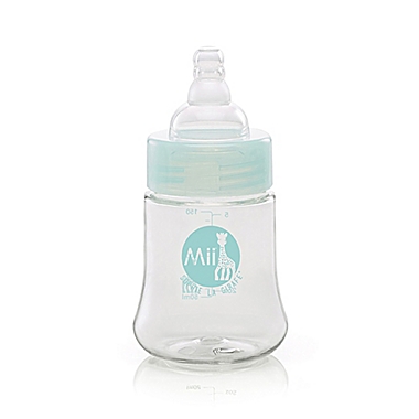Mii&trade; Sophie la Girafe&reg; 5 oz. Stage 1 Wide Neck Slow Flow Forever Bottle. View a larger version of this product image.
