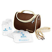Bellama Breastmilk Insulated Cooler Bag in Brown