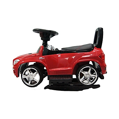 Licensed Mercedes 4-in-1 AMG Push Car in Red. View a larger version of this product image.