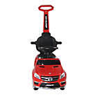 Alternate image 3 for Licensed Mercedes 4-in-1 AMG Push Car in Red