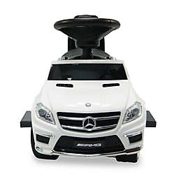 Licensed Mercedes 4-in-1 AMG Push Car in White