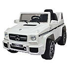 Alternate image 2 for Licensed Mercedes G63 12-Volt Ride-On in White