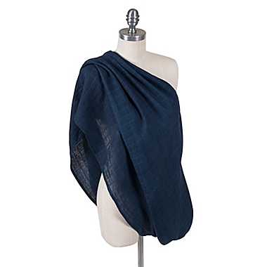 Bebe au Lait&reg; Deluxe Infinity Muslin Nursing Scarf in Carmel Bay. View a larger version of this product image.