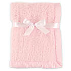 Alternate image 0 for Hudson Baby&reg; Sherpa Blanket with Matte Satin Trim in Pink