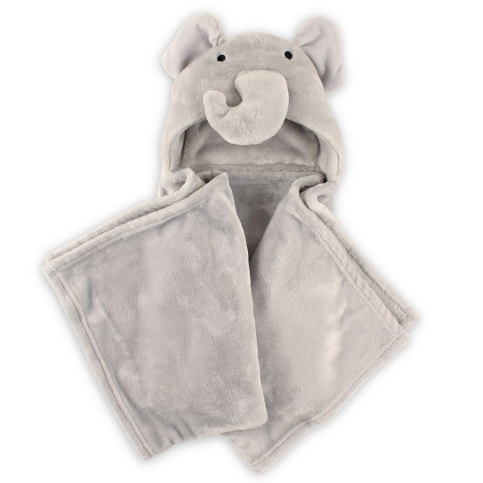 Hudson Baby® Elephant Plush Hooded Blanket Bed Bath and Beyond Canada