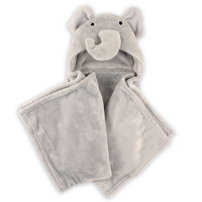 animal hugs collection hooded blanket with plush