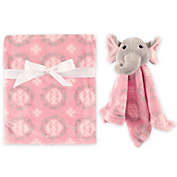 Hudson Baby&reg; Plush Security Blanket Set in Pink