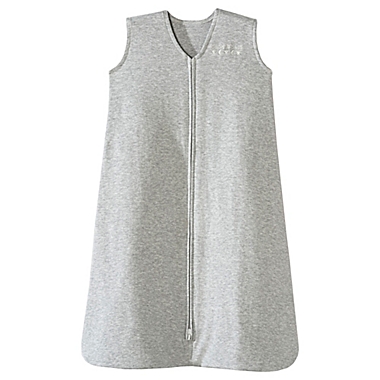 HALO&reg; SleepSack&reg; Small Cotton Wearable Blanket in Grey. View a larger version of this product image.