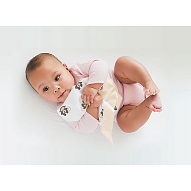 aden + anais&trade; essentials Issie Safari Babies Security Blankets in White (Set of 2). View a larger version of this product image.