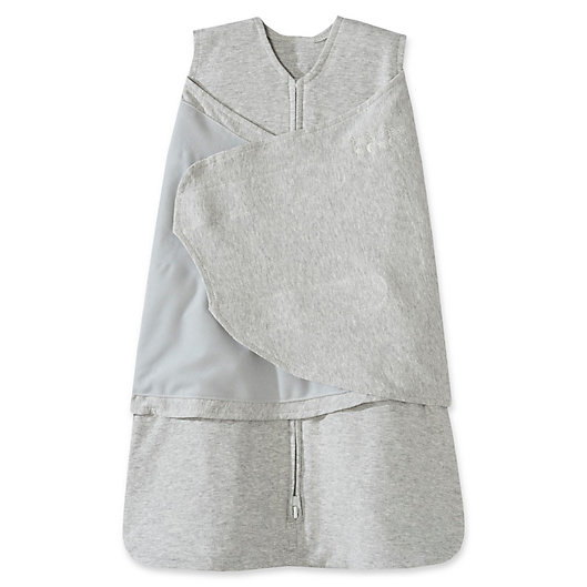 Alternate image 1 for HALO® SleepSack® Small Multi-Way Cotton Swaddle in Grey