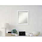 Alternate image 3 for Amanti Art Blanco 20-Inch x 24-Inch Framed Wall Mirror in White