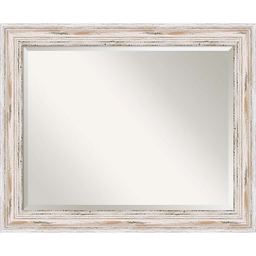 Alternate image 1 for 27-Inch x 33-Inch Alexandria Bathroom Mirror in Whitewash