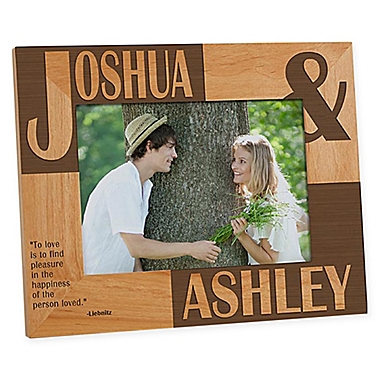Because of You 5-Inch x 7-Inch Photo Frame. View a larger version of this product image.