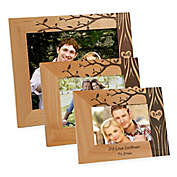 Carved In Love Picture Frame