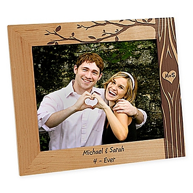Carved In Love 8-Inch x 10-Inch Picture Frame. View a larger version of this product image.