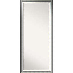 Amanti Art Vegas Floor 28.88-Inch x 64.88-Inch Mirror in Silver