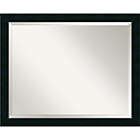 Alternate image 0 for Amanti Art Nero 31-Inch x 25-Inch Bathroom Mirror in Black