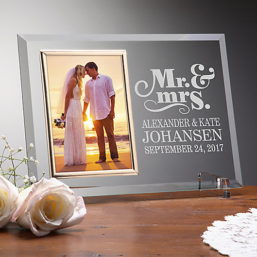 Alternate image 1 for The Happy Couple Personalized Reflections Frame