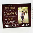 Alternate image 0 for Love Story Couple Picture Frame