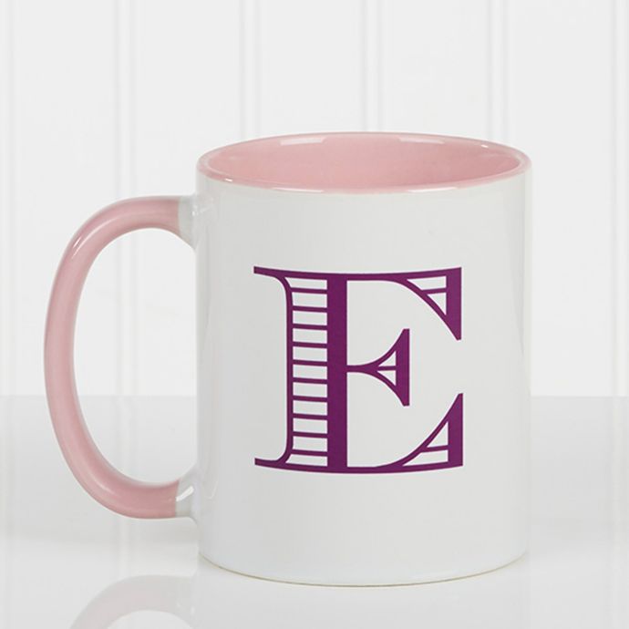 monogrammed coffee mugs cheap