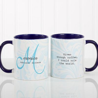 ELLEN Coffee Mug Cup featuring the name in photos of actual sign letters 