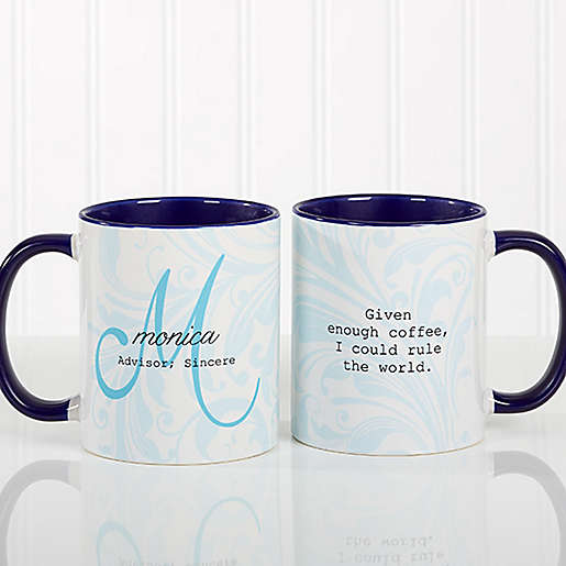 MAINE TIE-DYE CUSTOM 11 OZ COFFEE MUG CAN BE PERSONALIZED WITH A NAME 