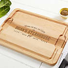 Alternate image 1 for Man, Meat, Legend Cutting Board in Maple
